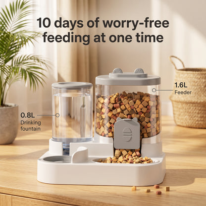 Rex Automatic Pet Feeder Fountain