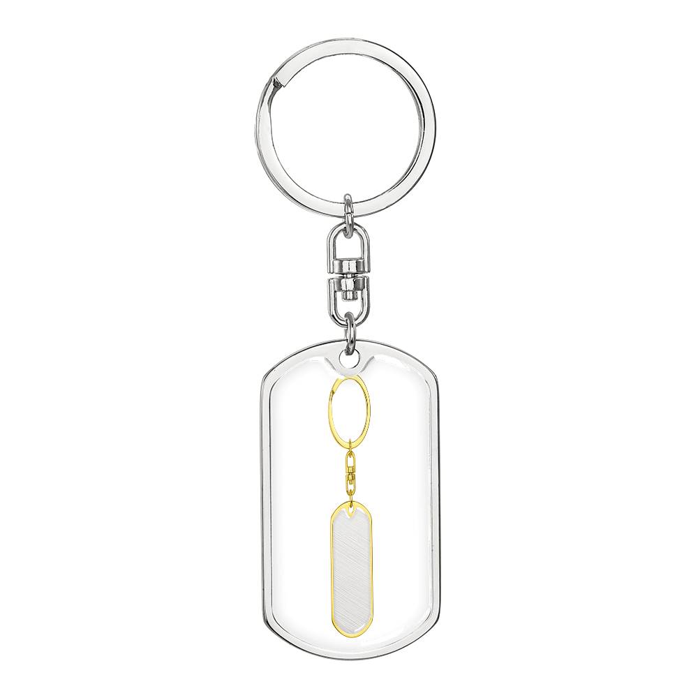 Custom Dog Photo Keychain | Personalized Pet Memorial Keychain