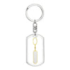 Custom Dog Photo Keychain | Personalized Pet Memorial Keychain