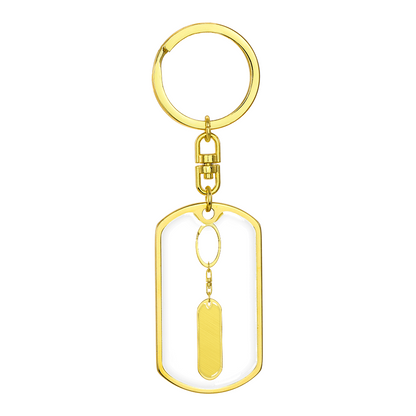 Custom Dog Photo Keychain | Personalized Pet Memorial Keychain