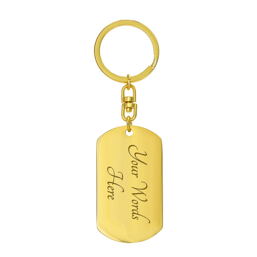 Custom Dog Photo Keychain | Personalized Pet Memorial Keychain