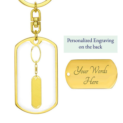 Custom Dog Photo Keychain | Personalized Pet Memorial Keychain