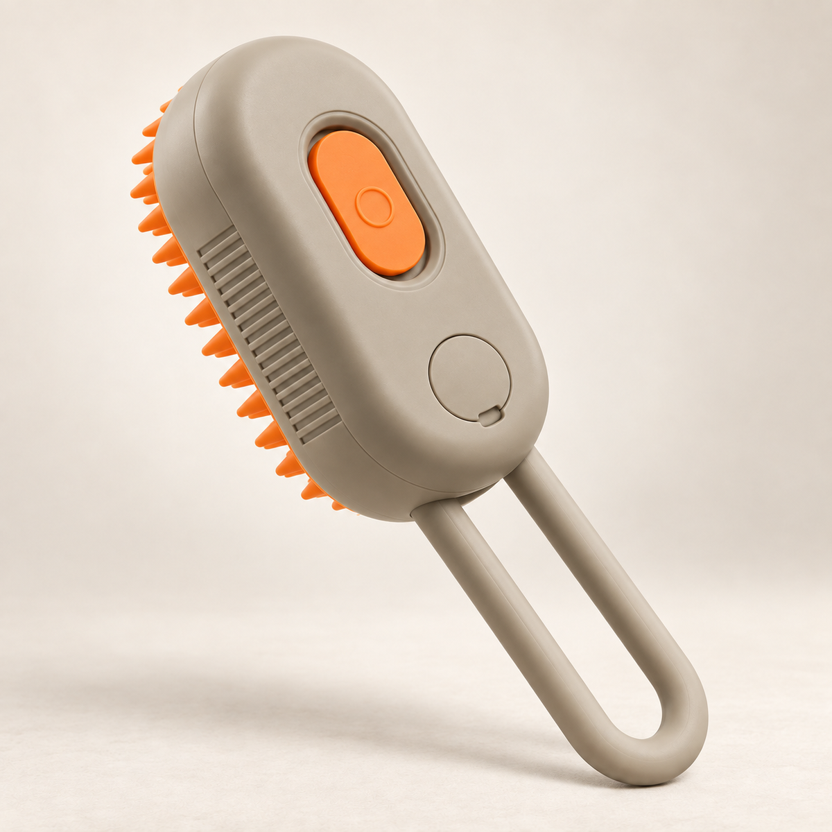 MistGlow grooming brush rear detail view
