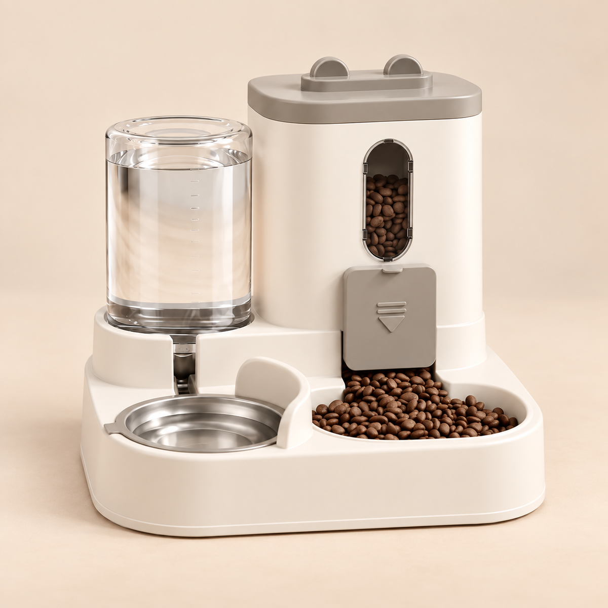 Rex Automatic Pet Feeder Fountain studio angle