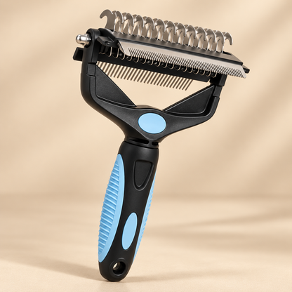 ShedEase 3-in-1 deshedding tool detail view